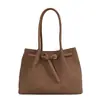 Bolsa Tote Casual Personalizada da Moda Design de Nicho Texturizada Nova Bolsa Tendência Outono 2026 Bolsa de Ombro Feminina