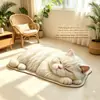 Alfombra de cachemira sintética Amazon transfronteriza, una opción popular para habitaciones de gatos, alfombras de mesita de noche y uso en el hogar; duradero, fácil de limpiar y adecuado para salas de estar