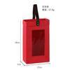 Bolsa para Vino Tinto, Paquete Doble, Bolsa Tote de Papel Kraft Lavado, Bolsa Gruesa para una Sola Botella de Champán, Bolsa para Empaque de Regalo, Botella de Vino Tinto