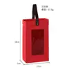 Bolsa de Papel Kraft Lavável para Vinho Feita Sob Medida com Janela Transparente Bolsa de Presente para Vinho Champagne Embalagem de Vinho Bolsa de Presente