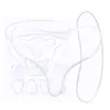 Xiajia Pegatinas Pegatinas para la Frente Hechas Listo T-Shaped Pegatinas de Silicona para el Pecho Pegatinas para Cuello Cara Ojos Pegatinas Faciales Levantamiento Facial Transparente Venta Caliente