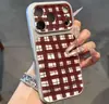 Funda de Teléfono Cuadros Americanos para iPhone 16 Pro Max Apple 17 Funda de Teléfono Galvanizada Cambio Instantáneo Protección de Carcasa Blanda