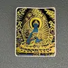 Lienzo thangka dorado pintado a mano doce zodiaco ocho guardianes del Buda mitad pintado a mano núcleo de pintura thangka de Xizang venta al por mayor