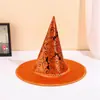 Sombrero de Mago Cosplay para Fiesta de Halloween Malla Transparente Telaraña Sombrero de Bruja Accesorios para Actuación en Escenario