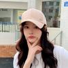 Nueva gorra de béisbol con visera para mujer de primavera y verano, protección solar, protección solar, cara de mujer, letras pequeñas, exterior, casual, transpirable
