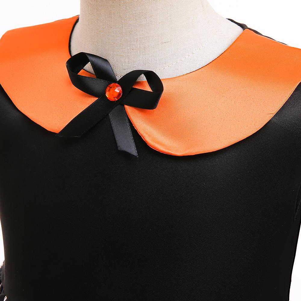 橙色万圣演出服