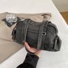 Bolso de Hombro Cruzado de Gama Alta Lavado PU para Mujer, Bolso de Hombro Portátil de Gran Capacidad, Nuevo, Práctico y Versátil, para el Trabajo