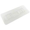 Gancho transparente da parede do banheiro da cozinha sem costura forte adesivo adesivo patch acessórios unhas não perfuradas gancho de armazenamento transparente