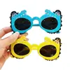Óculos para Meninos e Meninas Gatinho Óculos de Sol Anti-UV Óculos de Sol Infantis Viagem 6320 Desenho Animado Novo Estilo