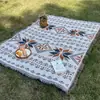 Esterilla de Picnic Esterilla Impermeable para Tienda de Campaña Estilo Bohemio Manta de Hilo Multifuncional Manta de Siesta de Gasa de Algodón Manta Estilo Camping al Aire Libre