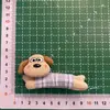 Nuevo Dibujo Animado Empalme Tira Larga Cabeza de Perro Oso DIY Forma de Perro Dachshund Pasador Accesorios para Maletas Ropa Accesorios
