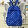 Mochila minimalista de estilo japonés, inspirada en la dopamina, con lunares coloridos: una mochila escolar elegante, informal, ligera y de gran capacidad para estudiantes de secundaria
