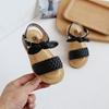 Sandalias para Niñas Estilo Coreano Lazo Dulce Suela Suave Zapatos de Verano para Bebé 2021 Nuevos Zapatos de Playa para Niños Dropshipping