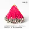 Cordón de Teléfono de Bucle Único Colorido, Accesorio DIY, Cuerda para Colgar Muñeca de Color Sólido, Cuerda para Colgante Hecho a Mano para Juguete