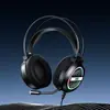 Auriculares Luminosos con Cable AOC GH120 Auriculares Auriculares Canal 7.1 Competición Electrónica Juego Comer Pollo Especial para Computadora