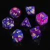 Set de Dados Multilado Starlight New para Juegos de Rol de Mesa, Set de 7 Dados, Accesorios Creativos al por Mayor