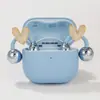Exquisito Diseño de Corazón de Encaje Adecuado para Freeclip 1ª/2ª Generación, Clip para Oreja con Hebilla de Diamante, Accesorios para Auriculares Bluetooth, Diseño Original de Nicho