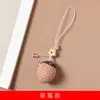 Chaveiro Série de Frutas Alça de Celular Pingentes de Madeira Criativos Enfeites Charms Chaveiro de Carro Fabricante Atacado