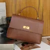 Capa superior piel de vaca moda simple bolso de hombro para mujer retro casual bolso para el día a día bolso mensajero bolso mensajero portátil bolso cuadrado pequeño