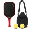 Raquete de Pickleball de Fibra de Carbono T700 Toray Textura de Tecido de Grafite Fosca 16mm de Espessura Competição Fibra de Carbono