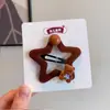Otoño Invierno Cintas para el Cabello Dopamina Chica Estrella Cuerdas para el Cabello Accesorios para el Cabello de Niñas Cintas para el Cabello Lindas Bandas de Goma para Bebé Accesorios para el Cabello de Niños Femenino