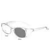 Óculos de Sol Polarizados Anti-Reflexo UV400 com Lentes Fotocromáticas e Proteção contra Vento Pós-Cirurgia Refrativa