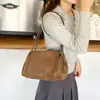 Bolso de hombro de cadena de moda transfronterizo para mujer, bolso cruzado retro mate versátil, color sólido, adecuado para el trabajo y los desplazamientos, bolso cuadrado pequeño