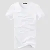 Atacado de Roupas Masculinas Camiseta Masculina Gola V Tamanho Grande Colorida Manga Curta Solta Casual Esportiva Gola Polo Camisa Básica Masculina