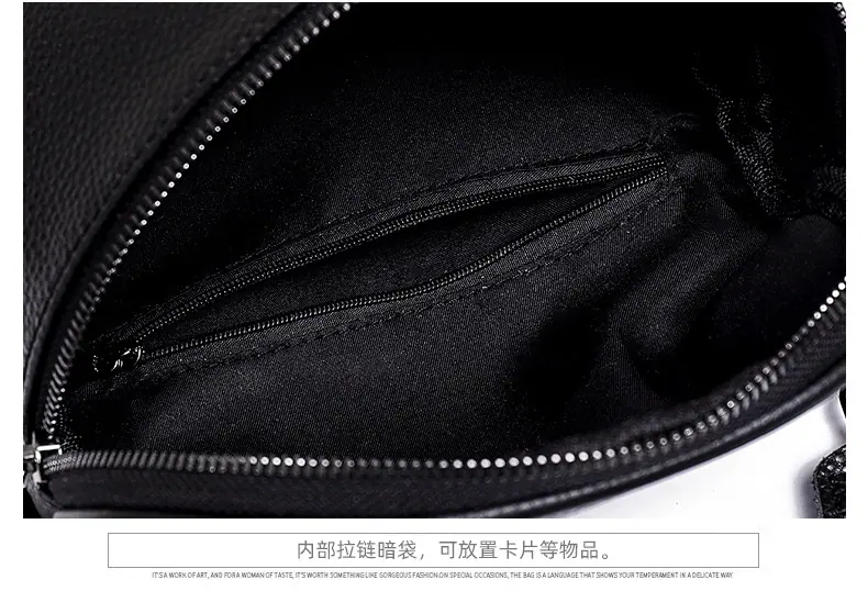 跨境质感包包女2021新款潮牛皮女包时尚马鞍包简约胸包单肩斜挎包