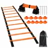 Set de Discos Marcadores Escalera Ágil Equipo de Entrenamiento de Fútbol Cuerda de Entrenamiento Físico Escalera Marcadores Gruesos Obstáculos Mayoreo