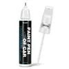 Caneta de Retoque de Tinta Automotiva de Suprimento Especial Transfronteiriço, Caneta de Reparo de Arranhões para Superfície de Tinta de Carro, Tinta de Retoque Rápido para Arranhões Branco Pérola e Preto