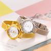 Yuhao Gold Watch Tuhao Gold Watch Relógio de quartzo compacto Relógio feminino com mostrador pequeno Relógio de pulseira fina Relógio de marca da moda