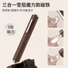Ímã Forte Três em Um em Formato de Charuto, Ímã Espessado e Ampliado Forte Olho de Gato, Ferramenta Multifuncional Grande Cilíndrica para Nail Art