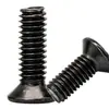 En Stock Tornillos de Acero al Carbono Pavonado Negro Km de Cabeza Avellanada Phillips M1-M6 Tornillos de Cabeza Plana Phillips Gb819