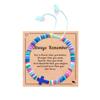 Explosiones Transfronterizas Tarjeta de Joyería Estilo de Moda Simple Varios Colores Pulsera de Cerámica Suave Cruzada Pulsera Ajustable