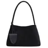 Bolso de mano de gamuza de moda para otoño 2026, estilo coreano, nuevo modelo versátil, bolso de hombro simple y elegante para llevar debajo del brazo