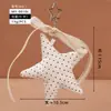 Nuevo Colgante de Bolsa de Estrella DIY Llavero de Coche Ins Decoración de Mochila Regalo Conmemorativo de Boda Cadena Colgante Venta al por Mayor