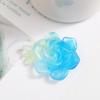 Novo glitter luminoso tridimensional rose resina acessórios diy material de concha do telefone móvel hairpin broche acessórios de jóias