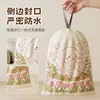 Bolsas de Basura Aroma a Lirio Domésticas Resistentes al Desgarro Tipo con Cordón Cocina Engrosadas Rollo Grande Bolsas de Plástico con Cordón Bolsas de Basura para Oficina