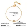 Jieding Pulsera de Acero Inoxidable Zirconia Estilo Europeo y Americano para Mujer Joyería de Lujo Ligero Gama Alta Acero de Titanio Antidesvanecimiento Joyería Estilo Caliente Transfronterizo