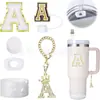Accesorios Decorativos Stanley Correa de Mano de Cuerda Trenzada Estuche para Labial Llavero Duende Briqueta Funda de Silicona Antideslizante para Taza