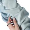Calça Jeans de Tencel para Mulheres, Calça Larga de Verão, Calça Jeans Larga Fina Solta de Cintura Alta para Mulheres