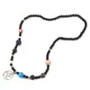 Novos produtos transfronteiriços novo design universo galáxia nove grandes oito planetas pedra colar elástico pulseira pedra Joker atacado