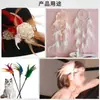 Venta Directa de Fábrica de Puntas de Plumas Blancas Cortas Materiales para Manualidades DIY Accesorios para Atrapasueños Juguetes para Mascotas Palo Atrapagatos Decoraciones