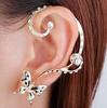 B245 Joyería de Moda Europea y Americana Personalidad Tendencia Aretes Colgantes Mariposa Aceite Diamante Clip para la Oreja Colgador de Oreja Salida de Fábrica