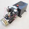 Unidade de potência 12V/24V estação hidráulica para empilhadeira com cilindro hidráulico de dupla ação, bomba de óleo hidráulico e motor
