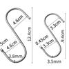 Gancho de acero inoxidable para ropa de cocina, multiusos, para salchichas, para el hogar