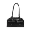 Bolsa Feminina Estilo Francês Europeu Grande Capacidade Boston 2026 Novidade Outono Texturizada Simples Versátil Bolsa de Ombro de Mão
