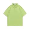 Polo holgado de marca de moda para padres e hijos, para hombres y mujeres, niños, Europa y América, comercio exterior de Amazon, solapa, manga corta, algodón puro.