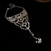 Pulsera Transfronteriza Europea y Americana Ultra Brillante Incrustada de Diamantes, Pulsera de Estilo de Nicho de Lujo Ligero de Gama Alta, Joyería Versátil de Moda Resistente para Mujeres